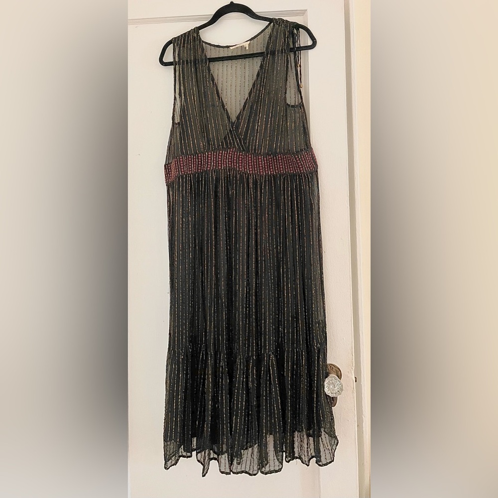 Anthropologie-Floreat- Annecy Midi dress Size 10